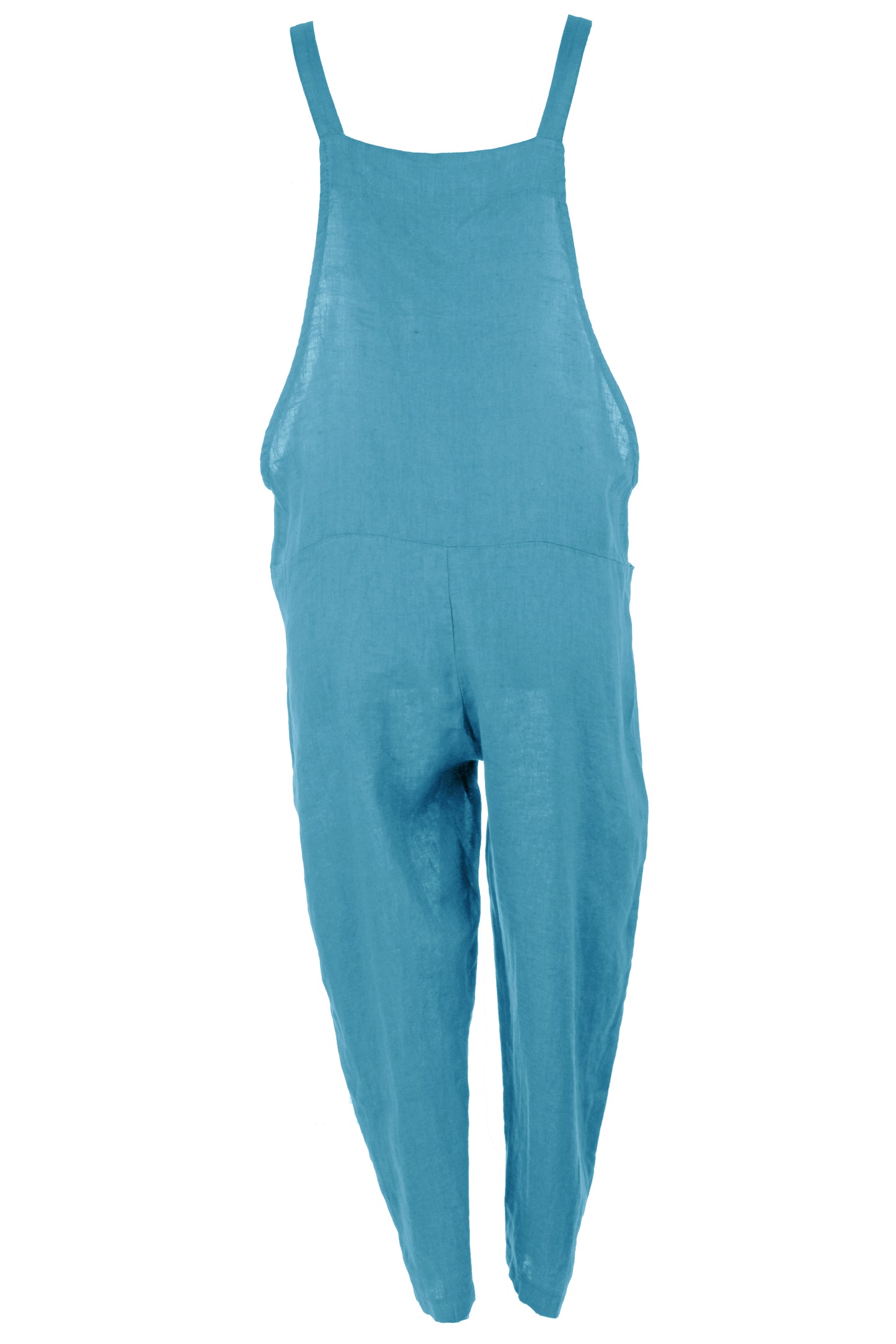 Tie Knot Linen Dungarees