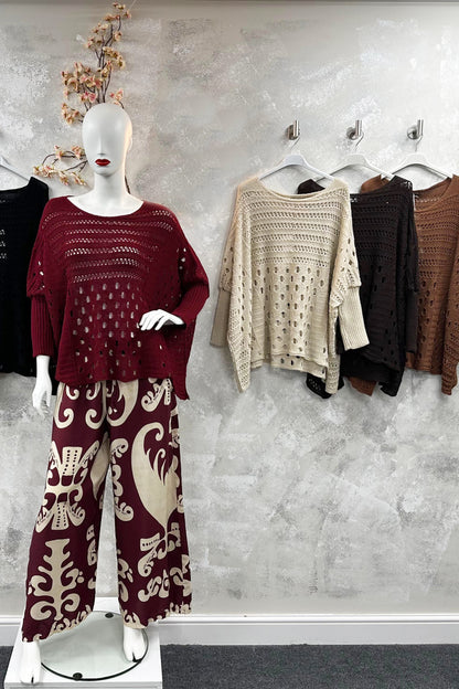 Hole Knit Jumper