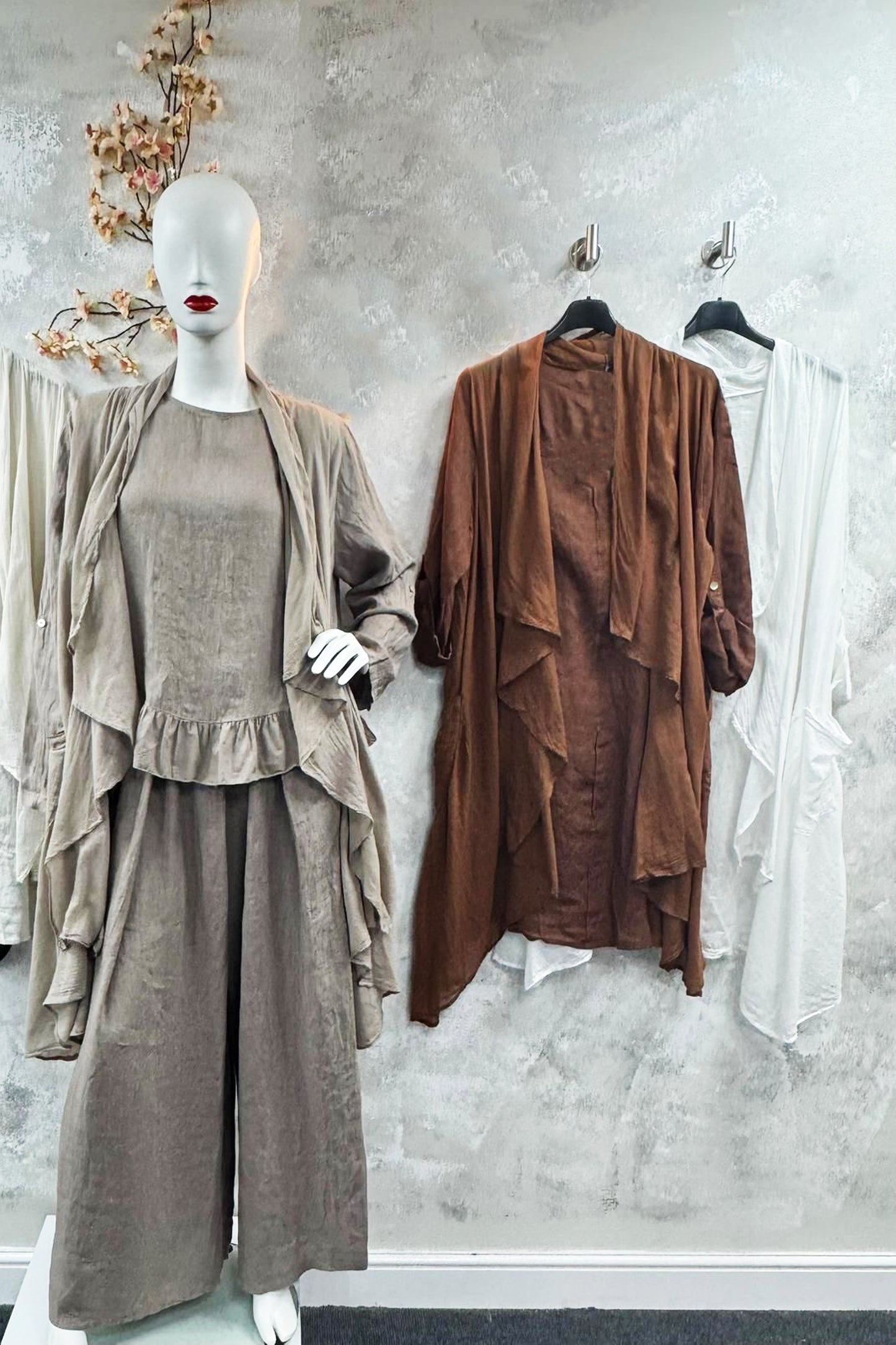 Waterfall Linen Jacket