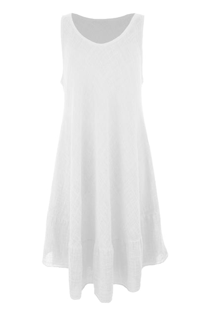 Sleeveless Bias Cut Dress