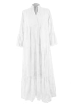Load image into Gallery viewer, Paisley Broderie Anglaise Maxi Dress
