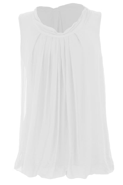 Puffball Silk Vest