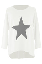 Load image into Gallery viewer, Star Jersey Sweatshirt
