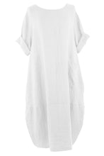Load image into Gallery viewer, 3 Pocket Linen Dress
