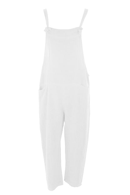 Teabag Linen Dungaree
