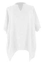 Load image into Gallery viewer, Collar V Neck Linen Top
