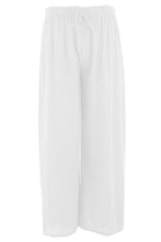 Load image into Gallery viewer, Wide Leg Lightweight Cotton Trouser
