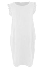 Load image into Gallery viewer, Sleeveless Button Back Linen Dress
