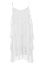 Load image into Gallery viewer, Ruffle Silk Dress
