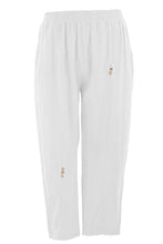 Load image into Gallery viewer, Button Detail Cropped Linen Trouser
