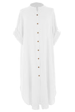 Load image into Gallery viewer, Cotton Shirt Dress
