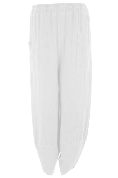 2 Pocket Barrel Leg Teabag Trouser