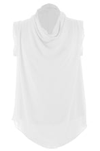 Load image into Gallery viewer, Sleeveless Cowl Neck Silk Top
