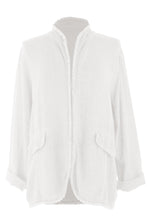 Load image into Gallery viewer, Flap Detail Linen Jacket
