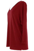 Load image into Gallery viewer, V Neck Soft Knit Necklace Jumper
