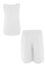 Load image into Gallery viewer, Linen Top Shorts Set
