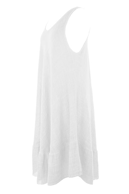 Sleeveless Bias Cut Dress