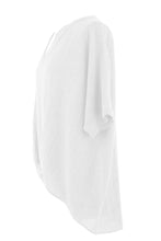 Load image into Gallery viewer, Twist Hem Teabag Linen Top
