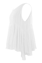 Load image into Gallery viewer, Sleeveless Swing Silk Top
