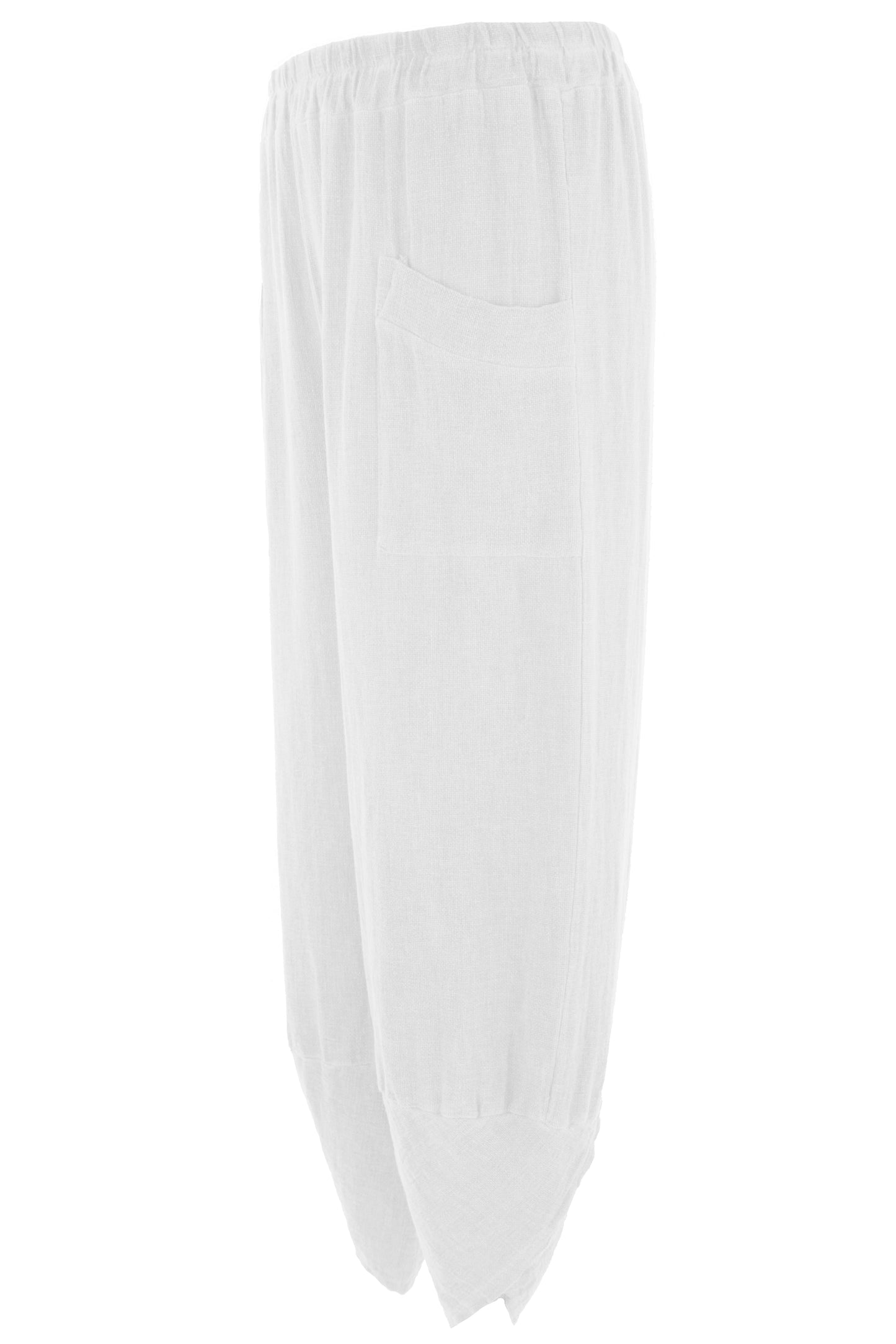 2 Pocket Barrel Leg Teabag Trouser