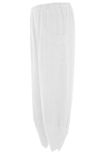 2 Pocket Barrel Leg Teabag Trouser