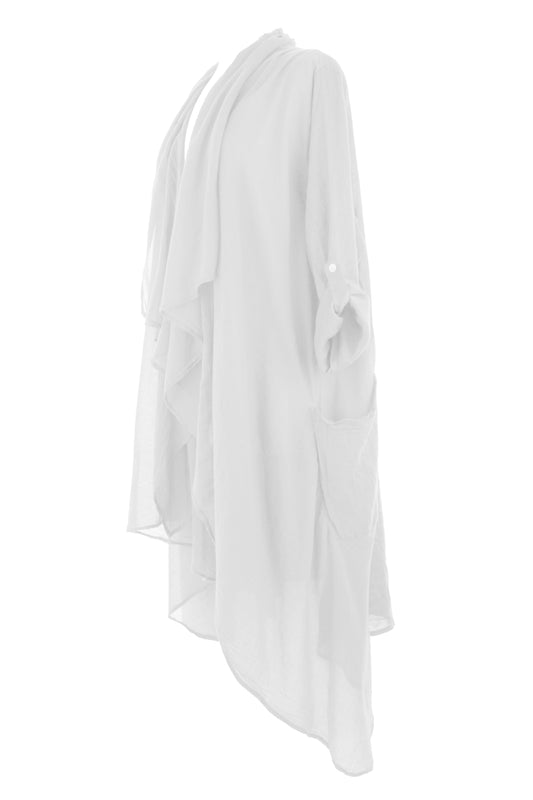 Waterfall Linen Jacket