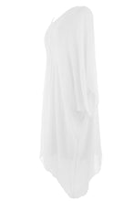 Load image into Gallery viewer, Ruched Front Silk Dress

