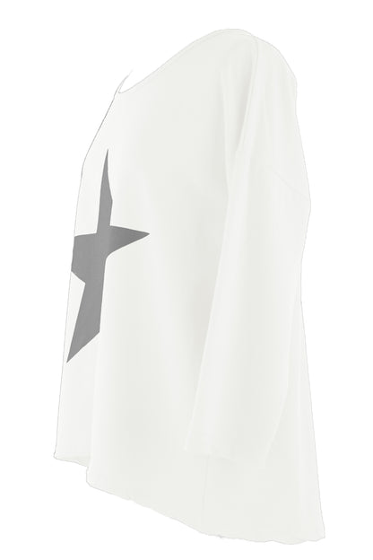 Star Jersey Sweatshirt