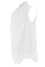 Load image into Gallery viewer, Sleeveless Cowl Neck Silk Top
