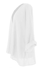 Load image into Gallery viewer, One Button Linen Cardigan
