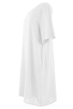 Load image into Gallery viewer, Short Sleeve 2 Pocket Linen Dress
