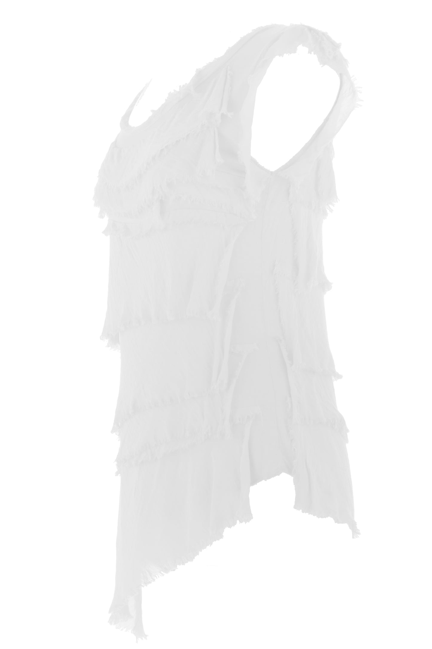 Sleeveless Rara Silk Top