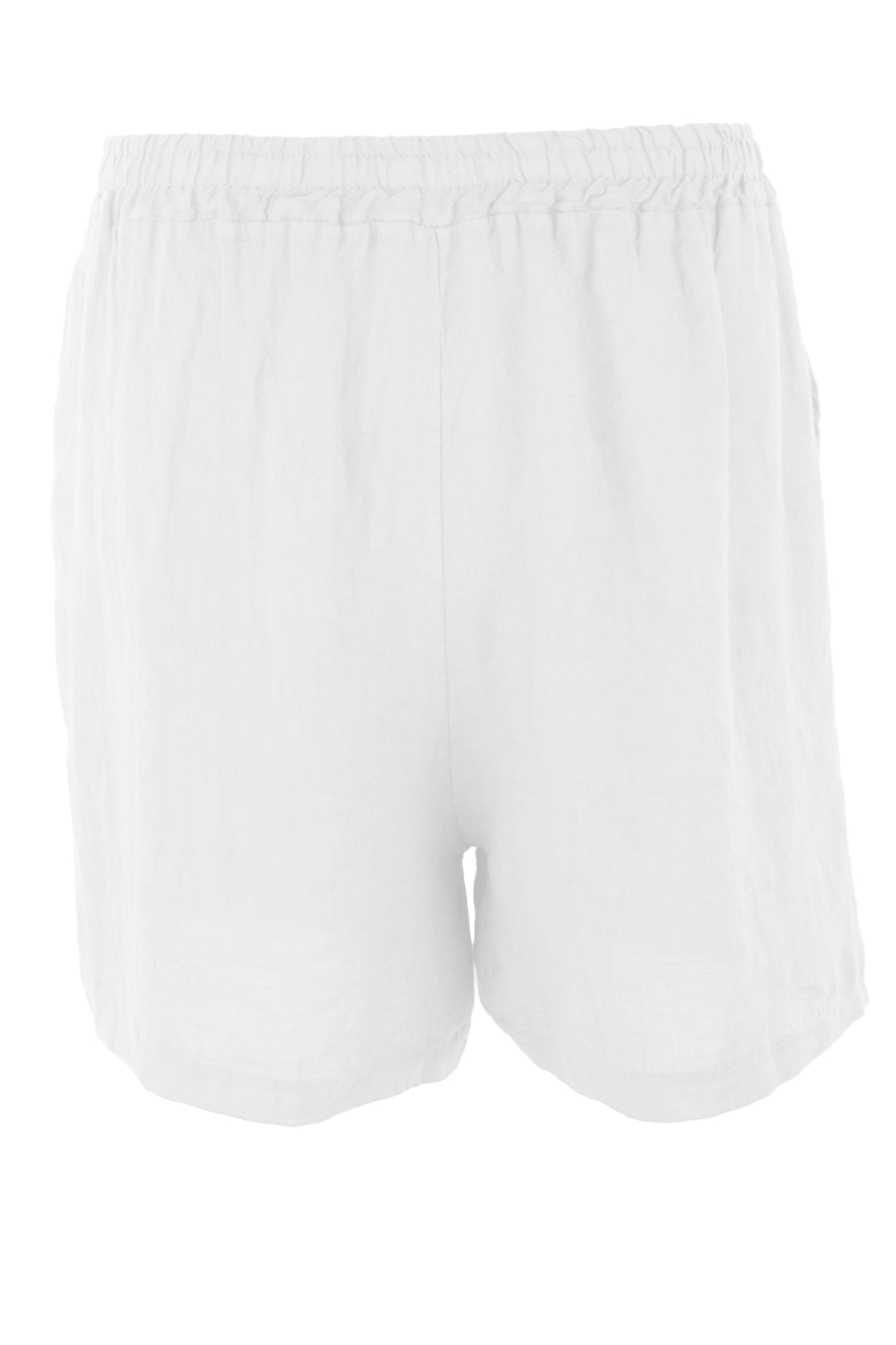 2 Pocket Linen Shorts