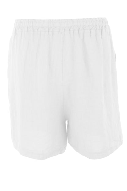 2 Pocket Linen Shorts