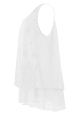 Load image into Gallery viewer, Broderie Anglaise Layered Vest
