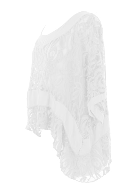 Lace Poncho