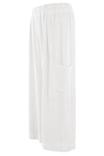 Load image into Gallery viewer, Teabag Linen Cropped Length Trouser
