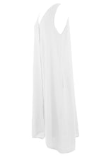Load image into Gallery viewer, Sleeveless Button Front Linen Midi
