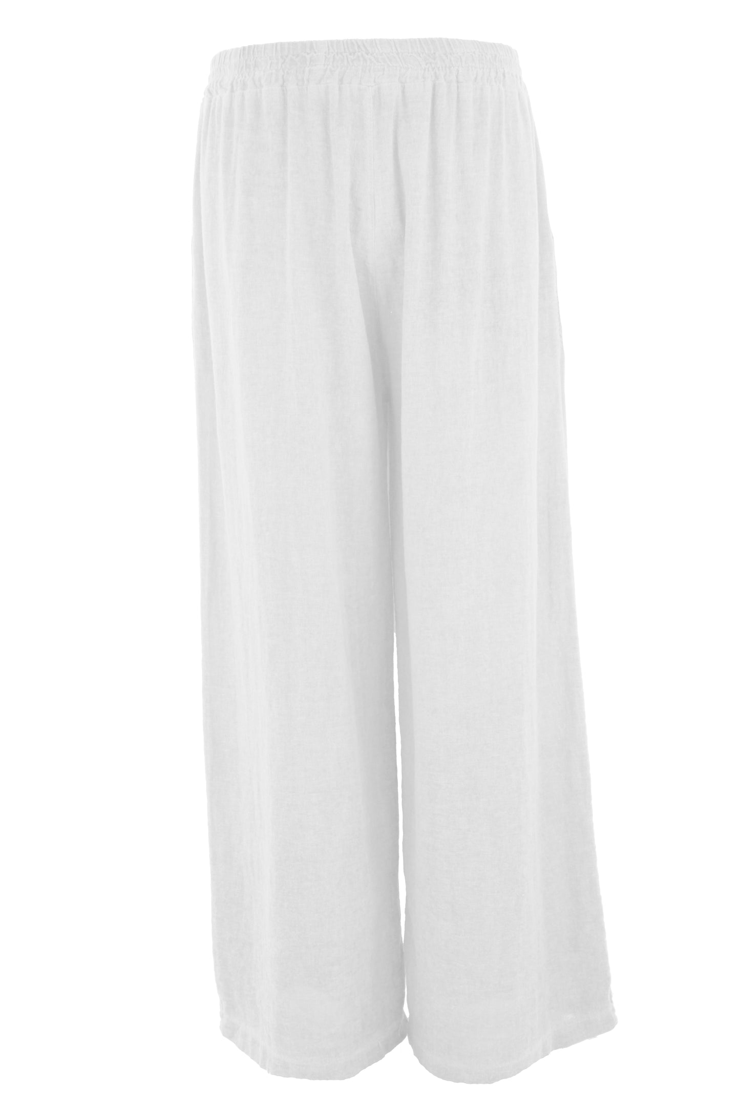 2 Crochet Pocket Linen Trouser