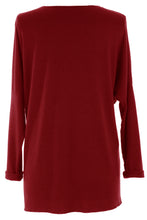 Load image into Gallery viewer, V Neck Soft Knit Necklace Jumper

