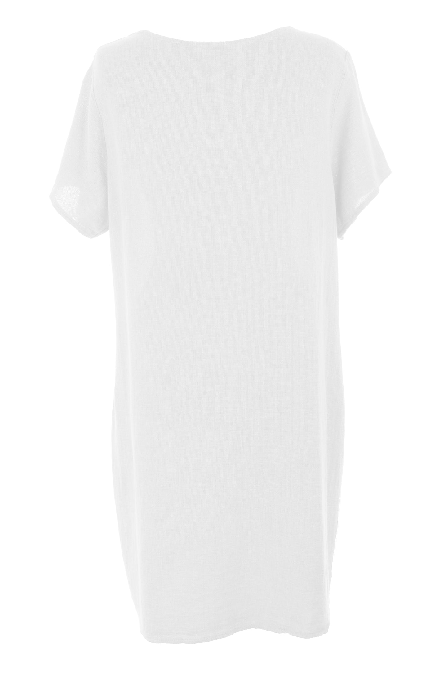 2 Pocket Teabag Linen Dress