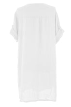 Load image into Gallery viewer, 3 Button Linen Tunic
