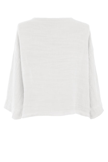 One Button Teabag Linen Jacket