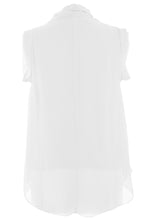 Load image into Gallery viewer, Sleeveless Cowl Neck Silk Top
