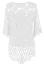 Load image into Gallery viewer, Scoop Hem Crochet Top

