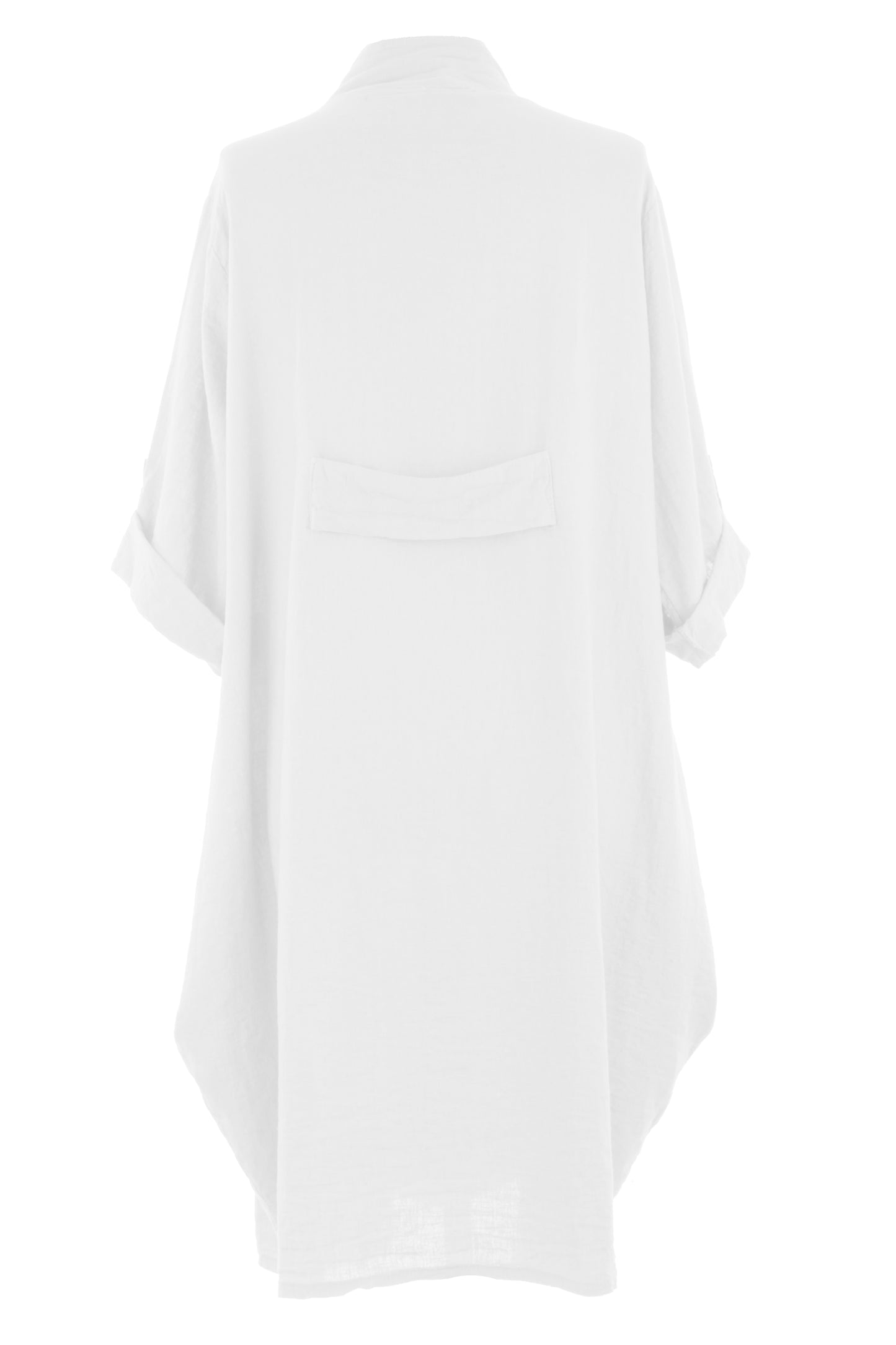 Tab Back Linen Jacket
