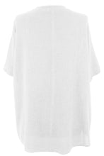 Load image into Gallery viewer, Twist Hem Teabag Linen Top
