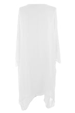 Load image into Gallery viewer, Ruched Front Silk Dress
