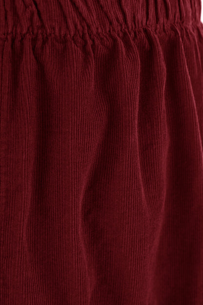 2 Slit Pocket Barrel Leg Corduroy Trouser
