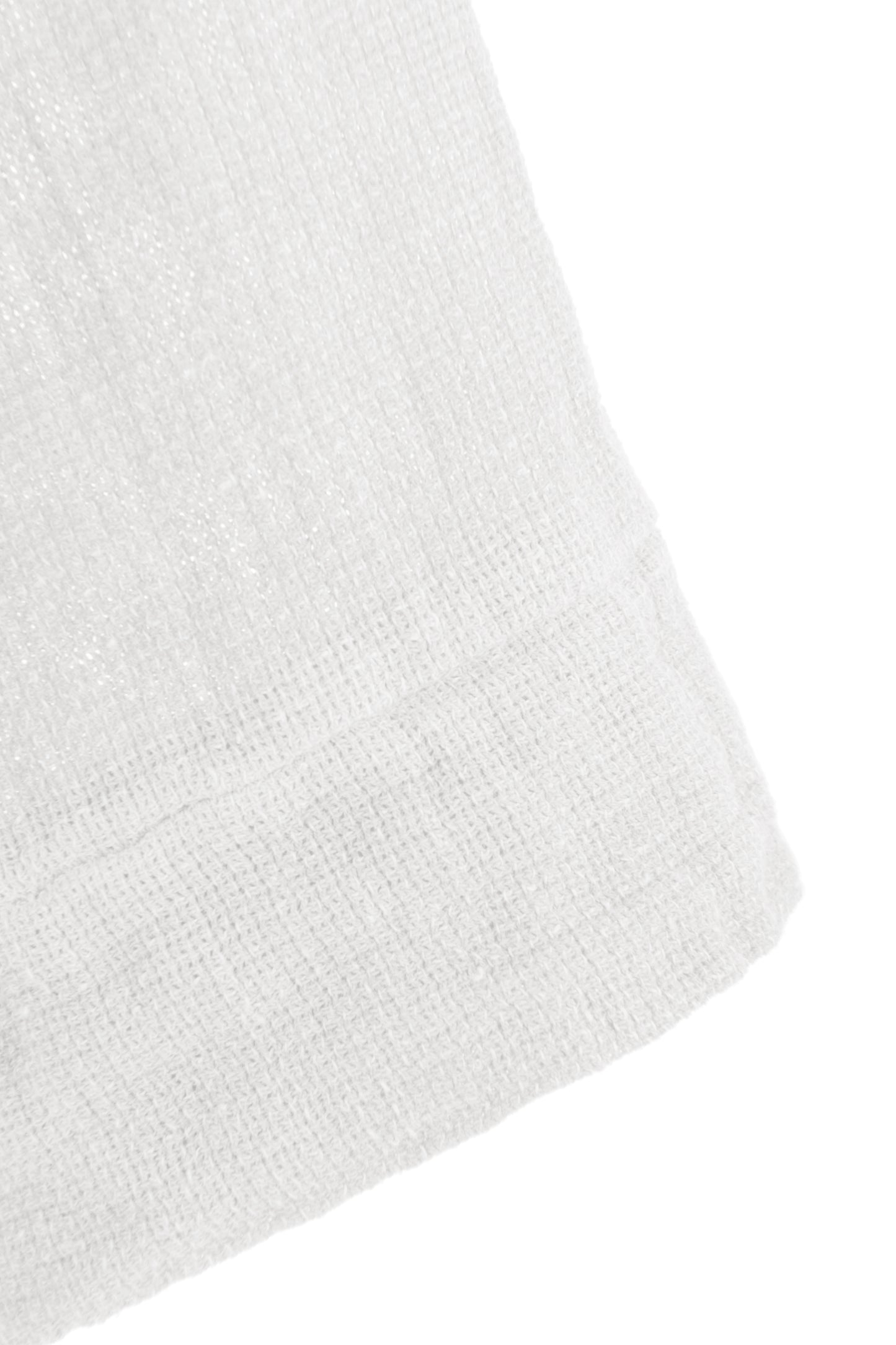 One Button Teabag Linen Jacket